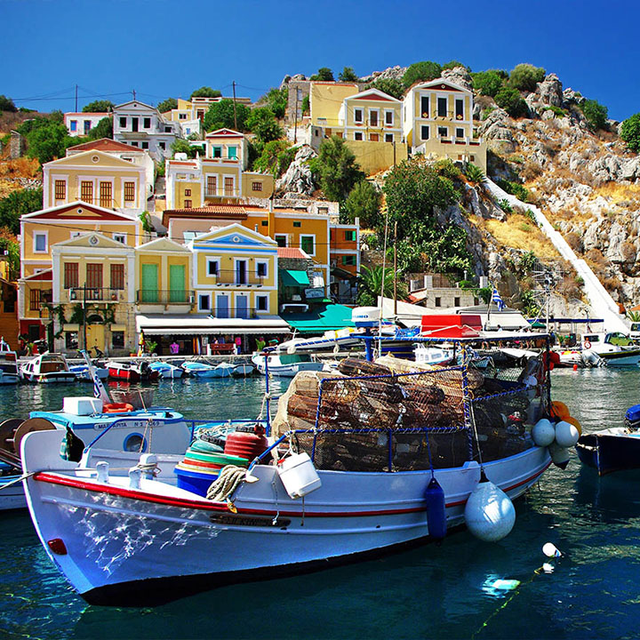 Symi port