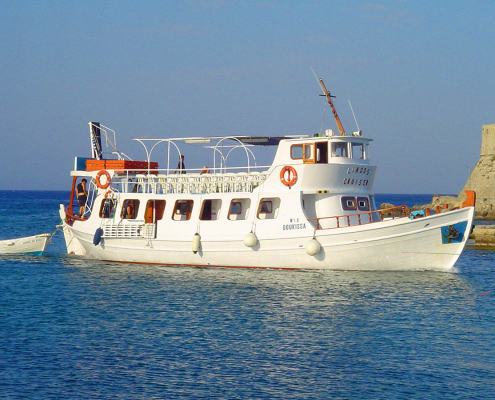 LINDOS BY BOAT FROM FALIRAKI