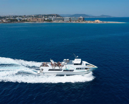 Symi island by fast boat